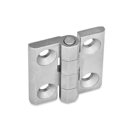 J.W. WINCO GN237-NI-40-40-A-GS Hinge Stainless 237-NI-40-40-A-GS